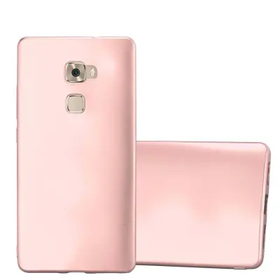 CADORABO primera, združljiv s Huawei v kovinski rosă ‰ Gold - zaščitni pokrov, narejen iz fleksibilnega silikona TPU