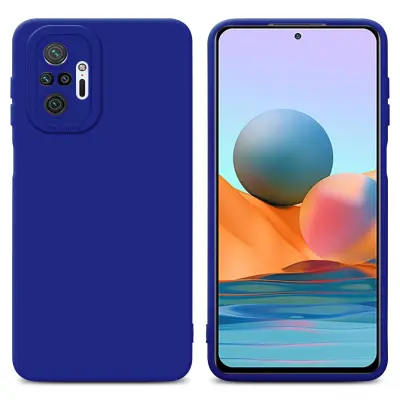 Cadorabo Case, združljiv s Xiaomi v tekoči modri barvi - zaščitni pokrov iz fleksibilnega silikona TPU