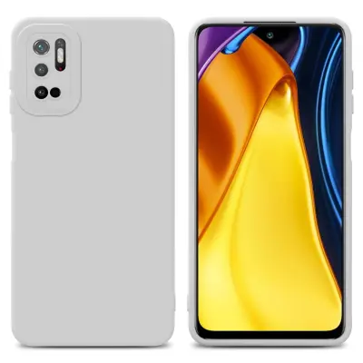 Cadorabo Case, združljiv s Xiaomi v tekoči beli barvi - zaščitni pokrov iz fleksibilnega silikona TPU
