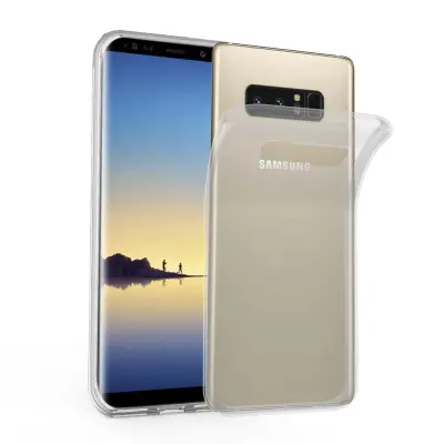 Cadorabo Case, združljiv s Samsungom v popolnoma prozornem - zaščitnem pokrovu, narejen iz fleksibilnega silikona TPU