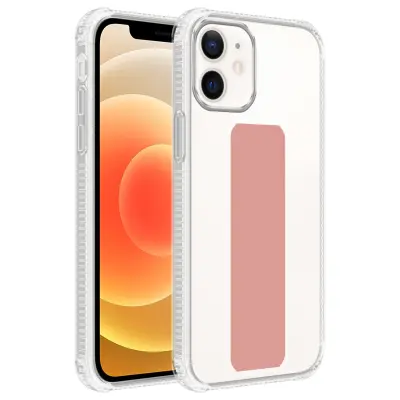 CADORABO Ohišje, združljiv z Apple v Pink - zaščitni pokrov, narejen iz fleksibilnega silikona TPU z držanjem in stojalo