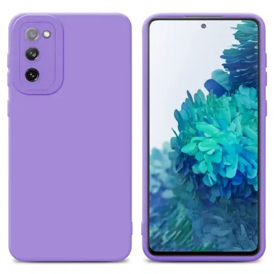 CADORABO Ohišje, združljiv s Samsungom v tekoči svetlobi vijolični - zaščitni pokrov iz fleksibilnega silikona TPU