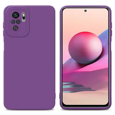 Cadorabo Case, združljiv s Xiaomi v tekočini mat vijolično - zaščitni pokrov iz fleksibilnega silikona TPU