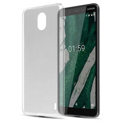 Cadorabo Case, združljiv z Nokia v popolnoma prozorni - zaščitni pokrov, narejen iz fleksibilnega silikona TPU