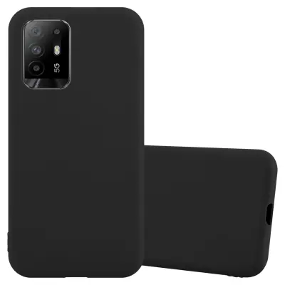 Cadorabo Case, združljiv z OPPO v Candy Black - Zaščitni pokrov iz fleksibilnega silikona TPU
