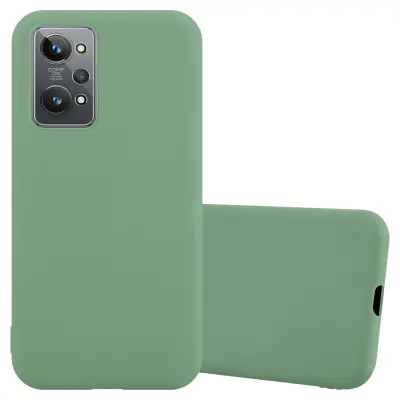Cadorabo Case, združljiv z Realme v Candy Pastel Green - Zaščitni pokrov iz fleksibilnega silikona TPU