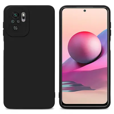 Cadorabo Case, združljiv z Xiaomi v tekoči črni barvi - zaščitni pokrov iz fleksibilnega silikona TPU