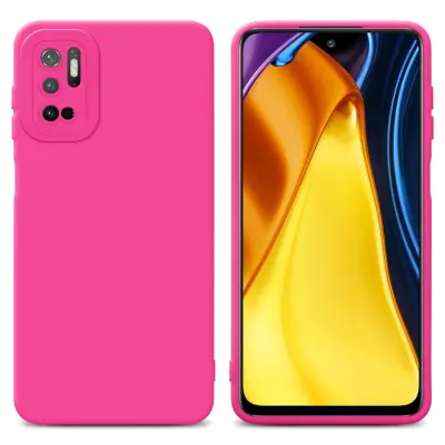 Cadorabo Case, združljiv s Xiaomi v Fluid Hotpink - zaščitni pokrov iz fleksibilnega silikona TPU