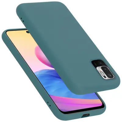 CADORABO Ohišje, združljiv s Xiaomi v tekoči zeleni barvi - zaščitni pokrov iz fleksibilnega silikona TPU
