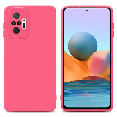 Cadorabo Case, združljiv z Xiaomi v tekočini rdeči barvi, zaščiten iz fleksibilnega silikona TPU
