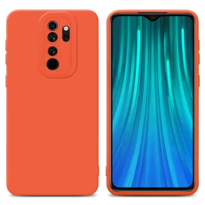 Cadorabo Case, združljiv s Xiaomi v tekočini oranžni pokrov - zaščitni pokrov iz fleksibilnega silikona TPU