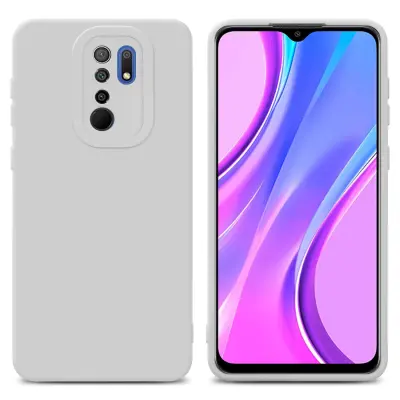 Cadorabo Case, združljiv s Xiaomi v tekoči beli barvi - zaščitni pokrov iz fleksibilnega silikona TPU