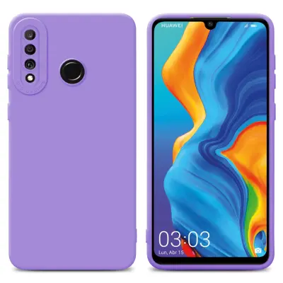 CADORABO Ohišje, združljiv s Huawei v tekoči svetlobi vijoličen - zaščitni pokrov iz fleksibilnega silikona TPU