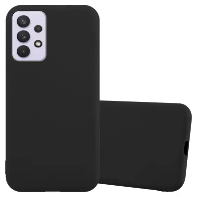 CADORABO Ohišje, združljiv s Samsungom v Candy Black - Zaščitni pokrov, narejen iz fleksibilnega silikona TPU