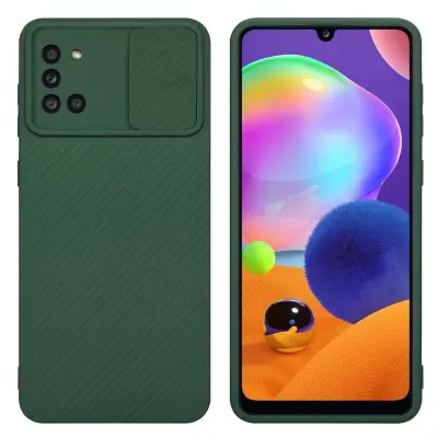 CADORABO Ohišje, združljiv s Samsungom v Bonbon Green - Zaščitni pokrov, narejen iz fleksibilnega silikona TPU in z zaščito pred kamero