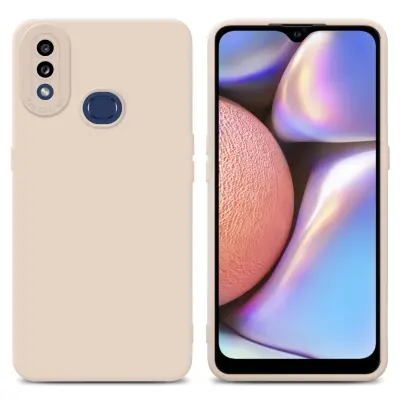 Cadorabo Case, združljiv s Samsungom v Fluid Cream - zaščitni pokrov iz fleksibilnega silikona TPU