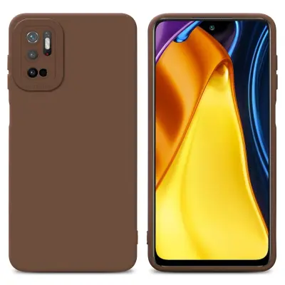 Cadorabo Case, združljiv s Xiaomi v tekočinski rjavi barvi - zaščitni pokrov iz fleksibilnega silikona TPU