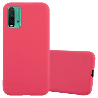 Cadorabo Case, združljiv z Xiaomi v Candy Red - zaščitni pokrov iz fleksibilnega silikona TPU