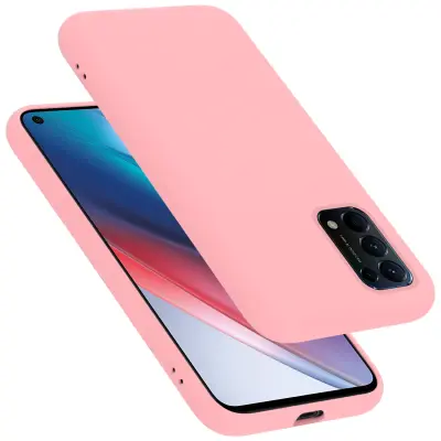 Cadorabo Case, združljiv z OPPO v tekoči roza barvi - zaščitni pokrov iz fleksibilnega silikona TPU