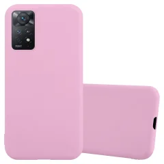 Cadorabo Case, združljiv s Xiaomi v Candy Pink - zaščitni pokrov iz fleksibilnega silikona TPU
