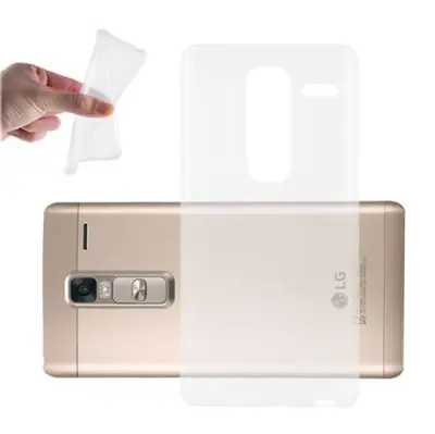 Cadorabo Case, združljiv z LG v popolnoma prozorni - zaščitni pokrov, narejen iz fleksibilnega silikona TPU