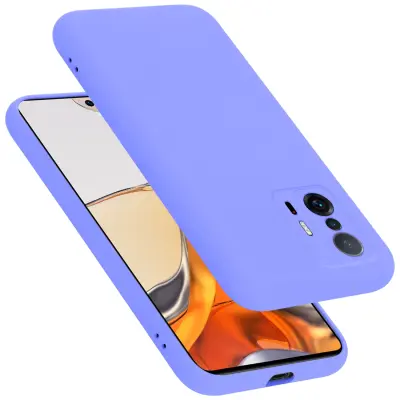 CADORABO Ohišje, združljiv s Xiaomi v tekoči svetlobi vijoličen - zaščitni pokrov iz fleksibilnega silikona TPU