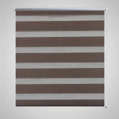 Črtasti Zebra Rolo / Senčilo velikost 100 x 175 cm Kavna barva