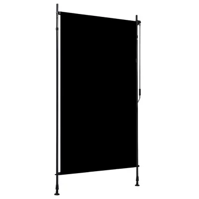 vidaXL Zunanje rolo senčilo 120x270 cm antracitno