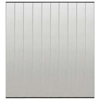 vidaXL Mrežasta zavesa za vrata proti mrčesu 10-delna črna 240x240 cm