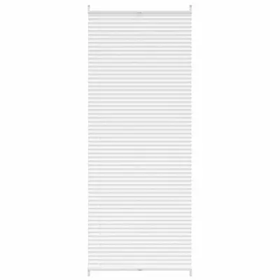 Plise Harmonika Zavese velikost 80 x 200 cm Bele barve