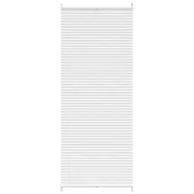 Plise Harmonika Zavese velikost 90 x 200 cm Bele barve