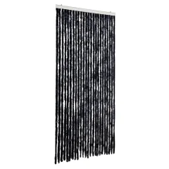 vidaXL Zavesa proti mrčesu iz šenilje 100x220 cm antracitna
