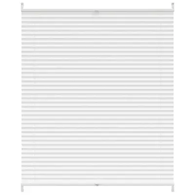 Plise Harmonika Zavese velikost 100 x 100 cm Bele barve