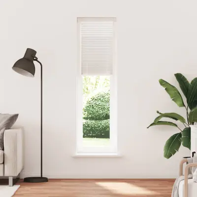 Plise Harmonika Zavese velikost 60 x 200 cm Bele barve
