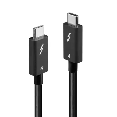 LINDY USB-C®-Display kabel  USB-C® vtič\, USB-C® vtič 1.00 m črna  31120