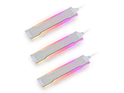 Lian li UNI FAN P28 stranski ARGB trak (paket 3) bel