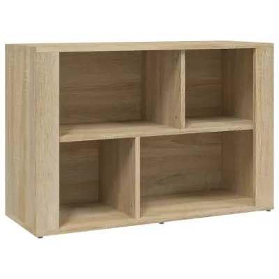 vidaXL Komoda sonoma hrast 80x30x54 cm inženirski les