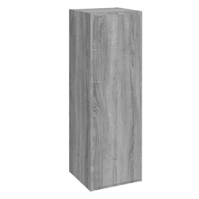 vidaXL TV omarica siva sonoma 30,5x30x90 cm inženirski les
