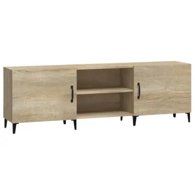 vidaXL TV omarica sonoma hrast 150x30x50 cm inženirski les