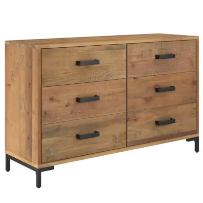 vidaXL Komoda rjava 110x35x70 cm trdna borovina