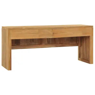 vidaXL TV omarica 100x35x45 cm trdna tikovina