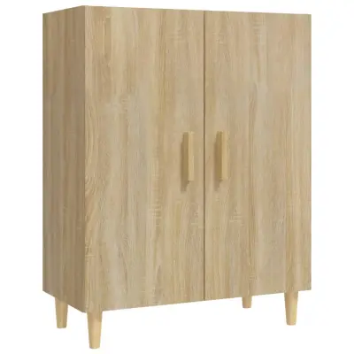 vidaXL Komoda sonoma hrast 70x34x90 cm konstruiran les
