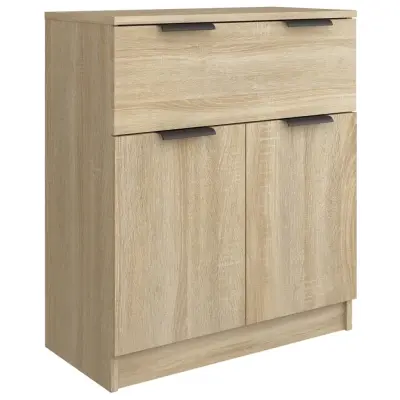 vidaXL Komoda sonoma hrast 60x30x70 cm konstruiran les