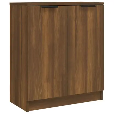vidaXL Komoda rjavi hrast 60x30x70 cm konstruiran les