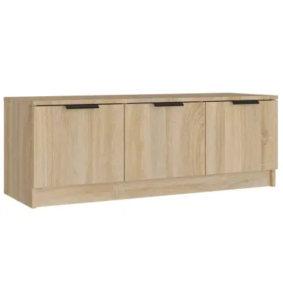 vidaXL TV omarica sonoma hrast 102x35x36,5 cm inženirski les