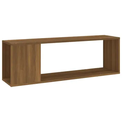 vidaXL TV omarica rjavi hrast 100x24x32 cm konstruiran les