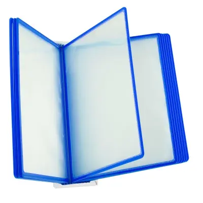 Stojalo stensko levia + predstavitvene mape modre 1/10 227028