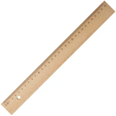 Ravnilo 30cm westcott leseno e-10170 00