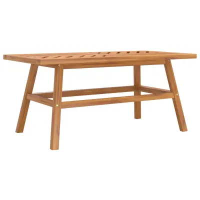 vidaXL Klubska mizica 100x50x45 cm trden akacijev les