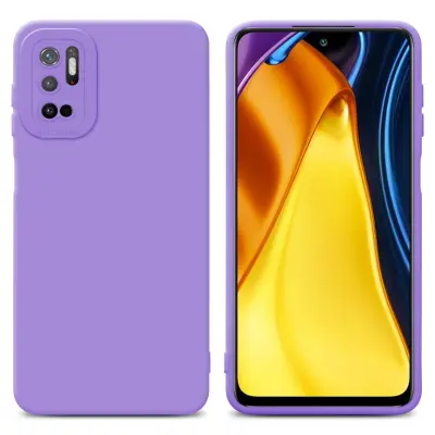 CADORABO Ohišje, združljiv s Xiaomi v tekočini svetlobe vijolične - zaščitni pokrov iz fleksibilnega silikona TPU